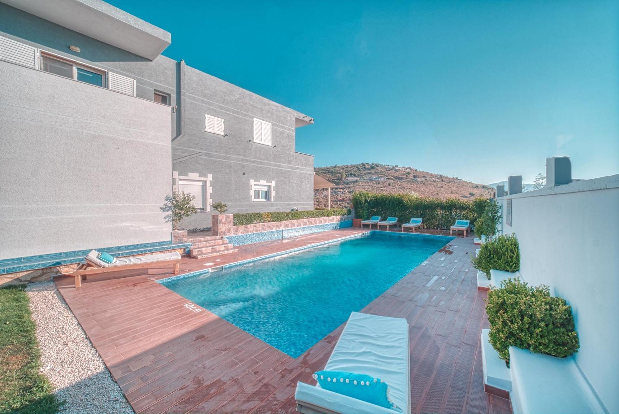 Le Gjero Luxury Villa Ksamil Kültér fotó